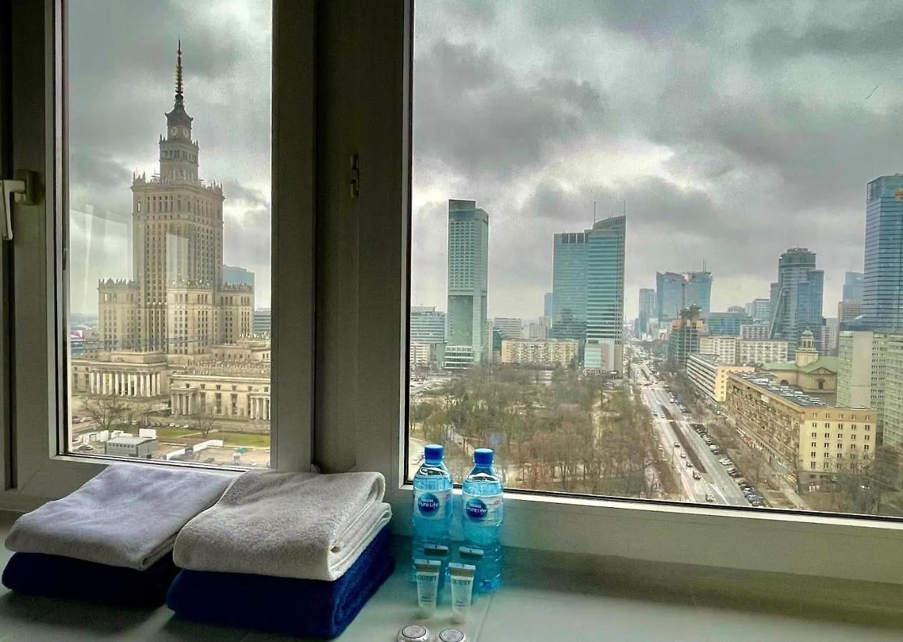 Super Apartament Blue Scisle Centrum Dwie Linie Metra Netflix Wifi 300 Mbs Panorama Miasta Варшава